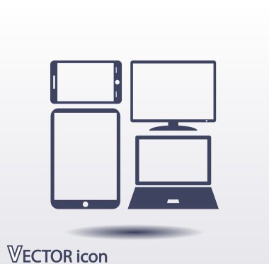 elektronik cihazlar simge kümesi