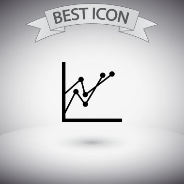 Infographic, grafik simgesi