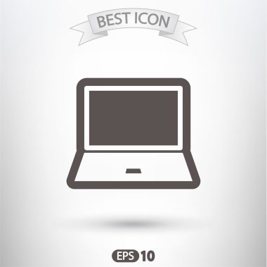 Dizüstü bilgisayar simgesi tasarım