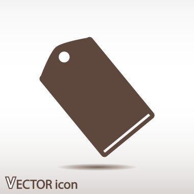 Etiketi simgesi tasarım