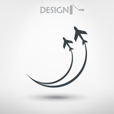 uçak sembol tasarımı