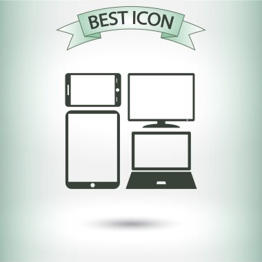 elektronik cihazlar simge kümesi