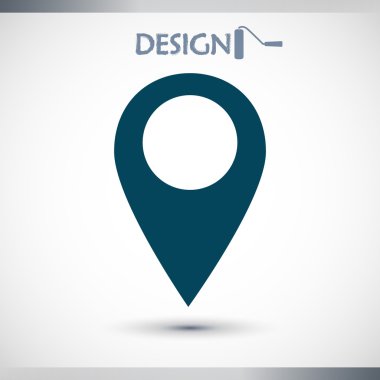 İşareti simgesini, işaretçi