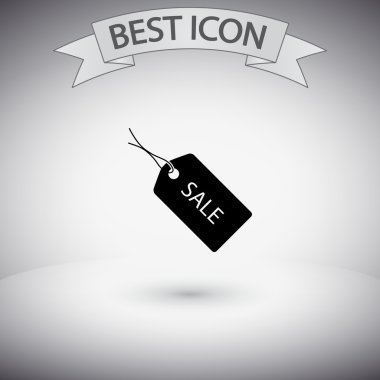 Satılık etiketi simgesi