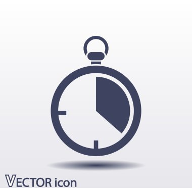 Kronometre simgesi tasarım