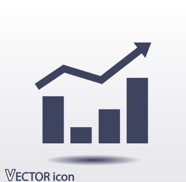 Infographic, grafik simgesi