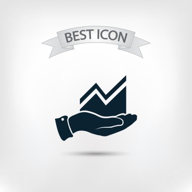 Infographic, grafik simgesi