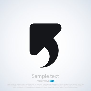 simge, geri ok simgesini geri almak