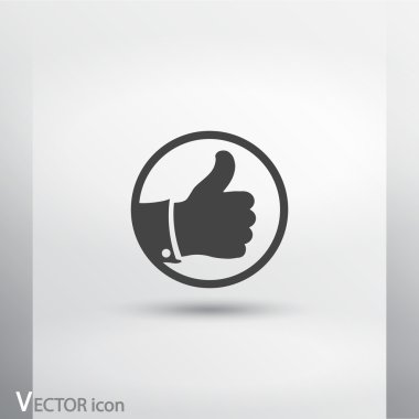 Simge gibi. Düz tasarım stili