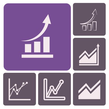Infographic, grafik simgesi
