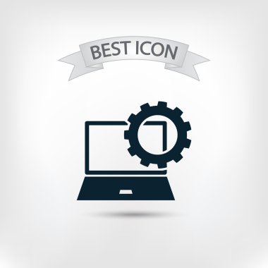 Dizüstü bilgisayar simgesi tasarım