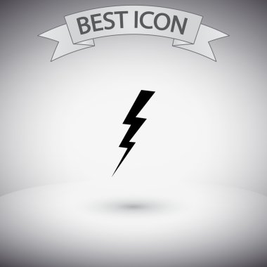 Yıldırım simgesi tasarım