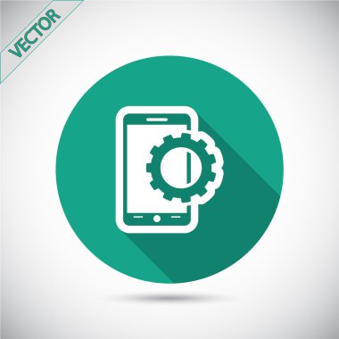 Mobil akıllı telefon simgesi