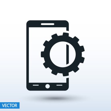 Mobil akıllı telefon simgesi