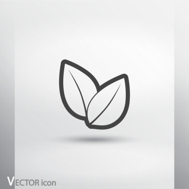 Yaprak simgesi tasarım