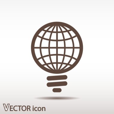 küresel ampul simgesi