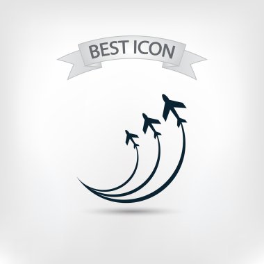 uçak sembol tasarımı