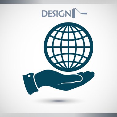 Gezegen simgesi tasarım