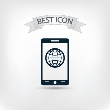 Mobil akıllı telefon simgesi