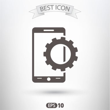 Mobil akıllı telefon simgesi