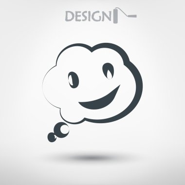 komik konuşma kabarcıklar simgesi