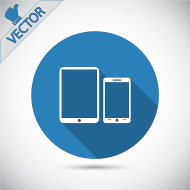 Mobil akıllı telefon simgesi