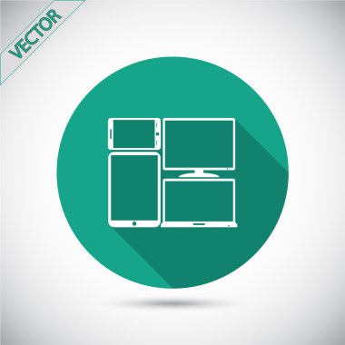 elektronik cihazlar simge kümesi