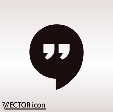 İletişim konuşma balonu simgesinin