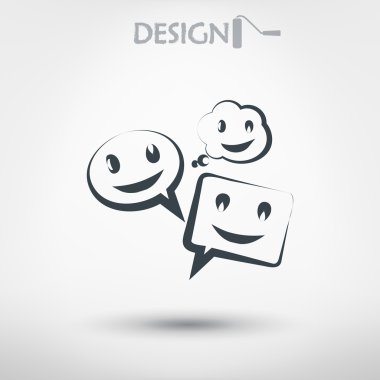 komik konuşma kabarcıklar simgesi