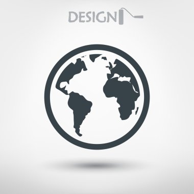 Gezegen simgesi tasarım