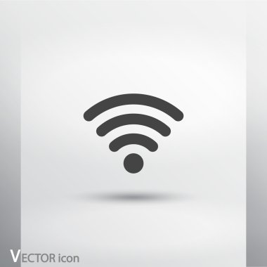 Kablosuz ağ wifi simgesi simgesi
