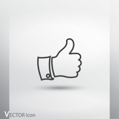 Simge gibi. Düz tasarım stili