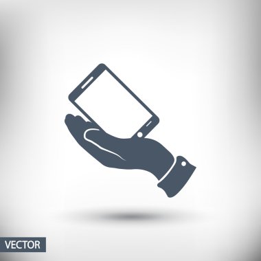 Mobil akıllı telefon simgesi