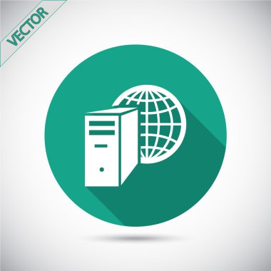 bilgisayar sunucusu simgesi