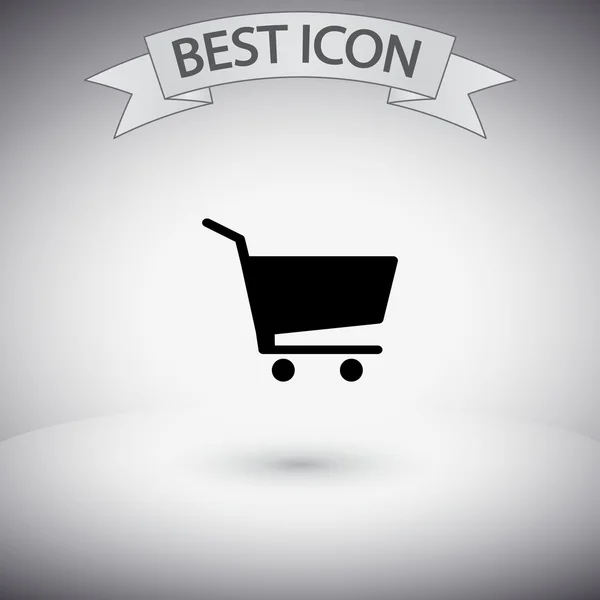 Ícone da cesta de compras — Vetor de Stock