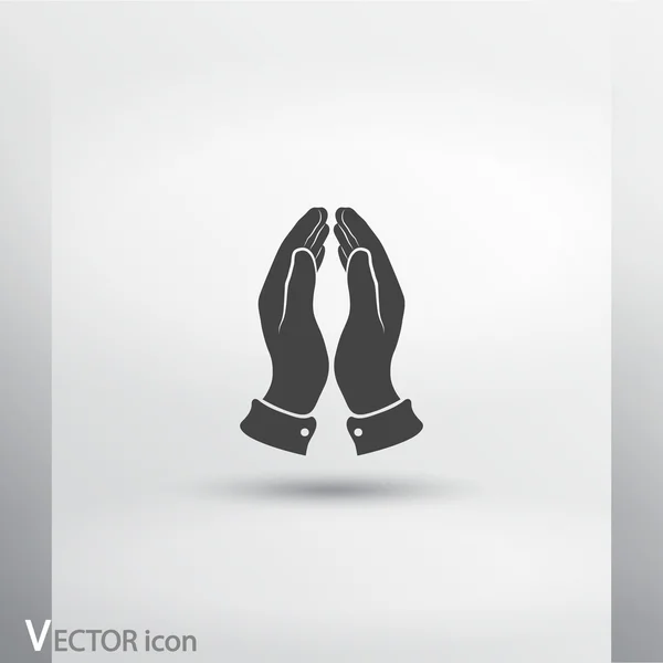 Praying hands icon