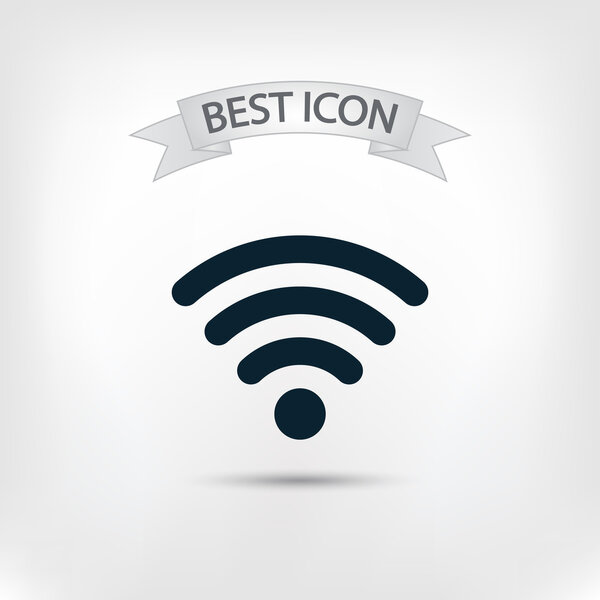 Wireless Network Symbol of wifi icon