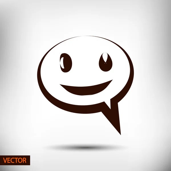 Speech bubble icon — Stock Vector