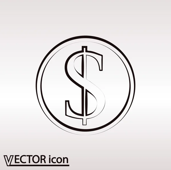 Geld pictogram ontwerp — Stockvector