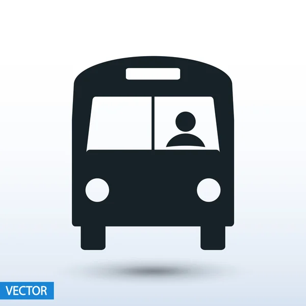 Bus pictogram ontwerp — Stockvector