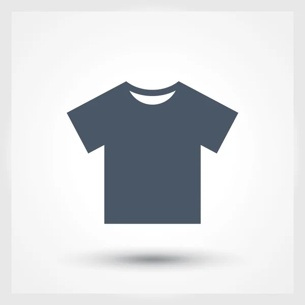 Camiseta Icono plano — Vector de stock