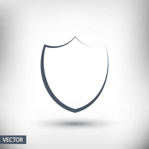 Icono de escudo — Vector de stock