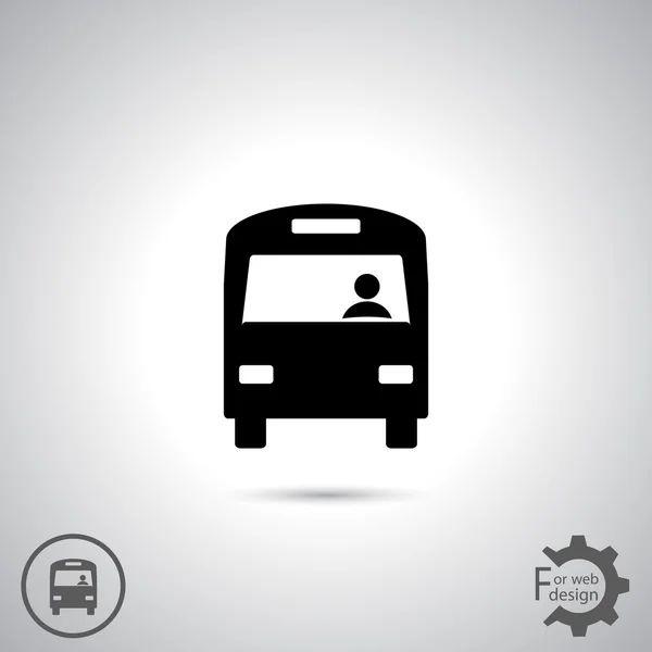 Bus pictogram ontwerp — Stockvector