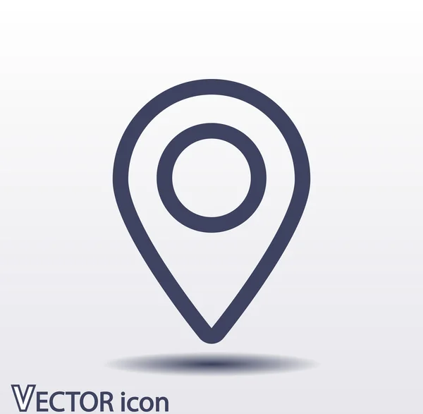 Markera ikonen, pekare — Stock vektor