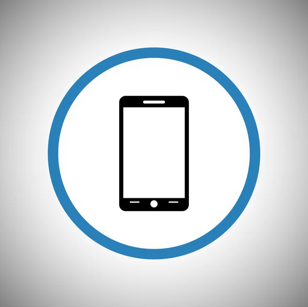 Mobiele smartphone pictogram — Stockvector