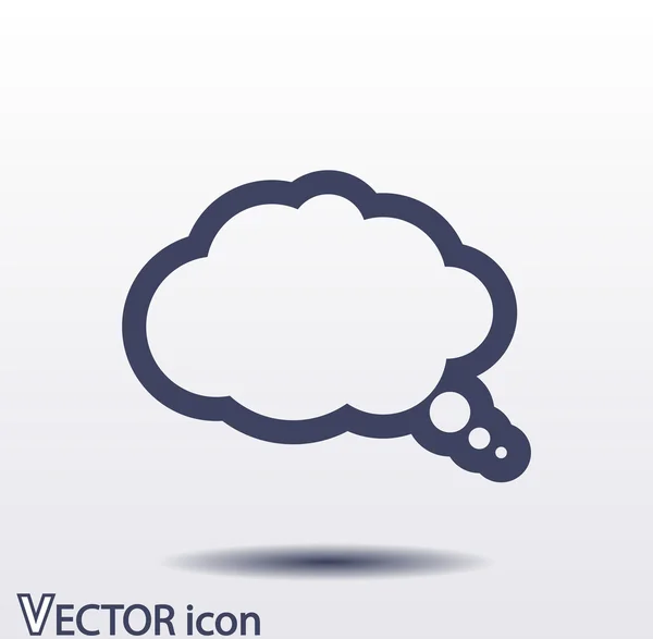Tal bubbla ikon — Stock vektor