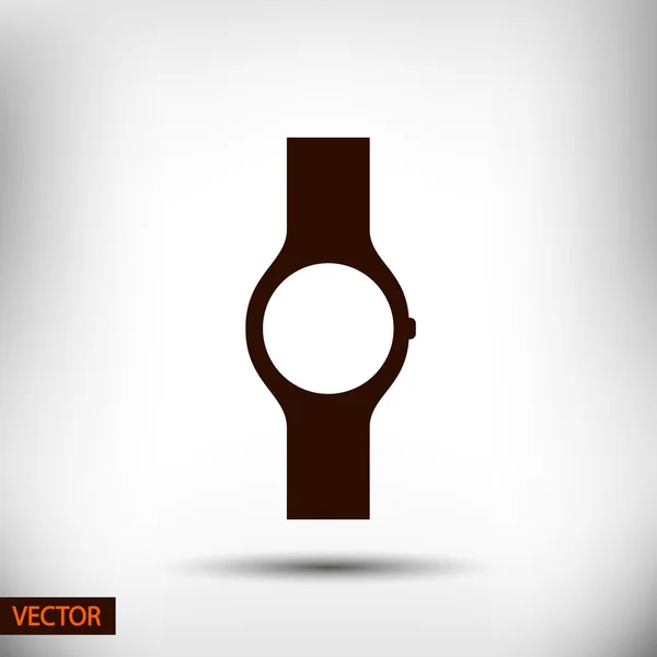 時計アイコン デザイン — ストックベクタ