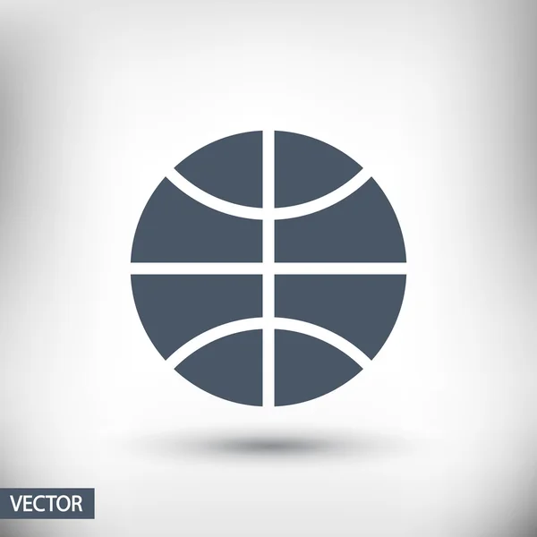 Basketball-Ikone — Stockvektor