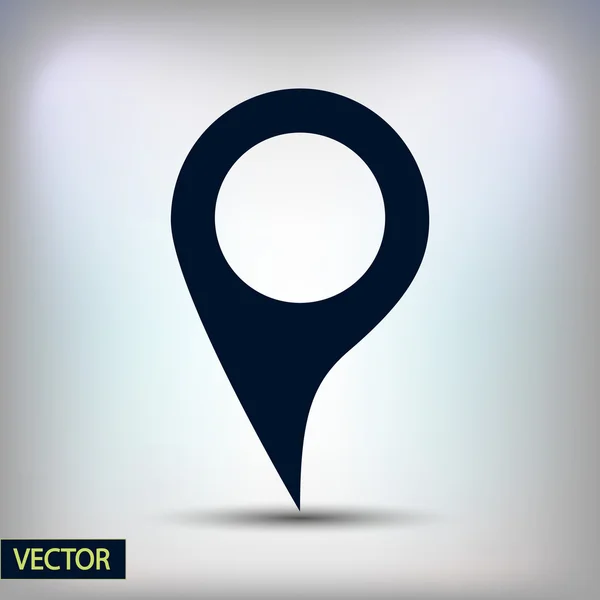 Védjegy-ikon, a mutató — Stock Vector