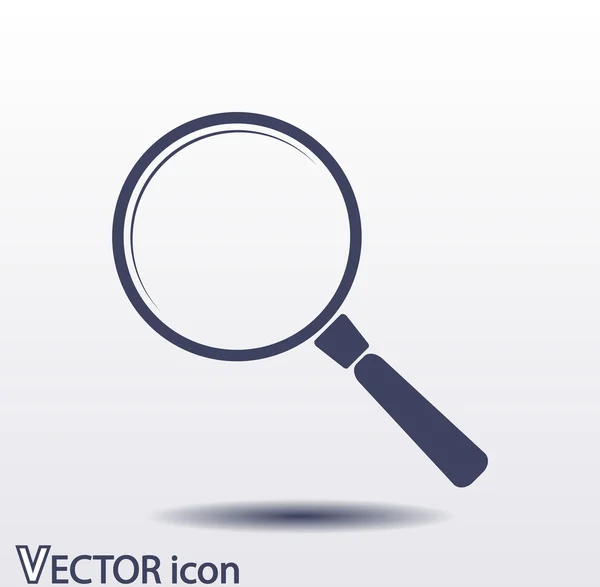 Search icon. Flat design — Stock Vector